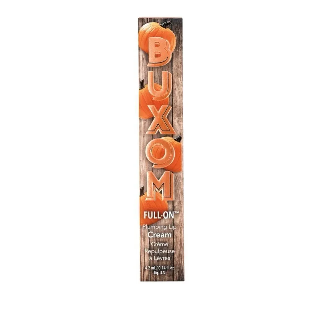 Buxom Full-On plumping lip cream in pumpkin pie latte